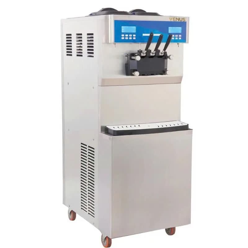 Máy làm kem tươi Venus VSC366L 2 block làm lạnh công suất 4200W