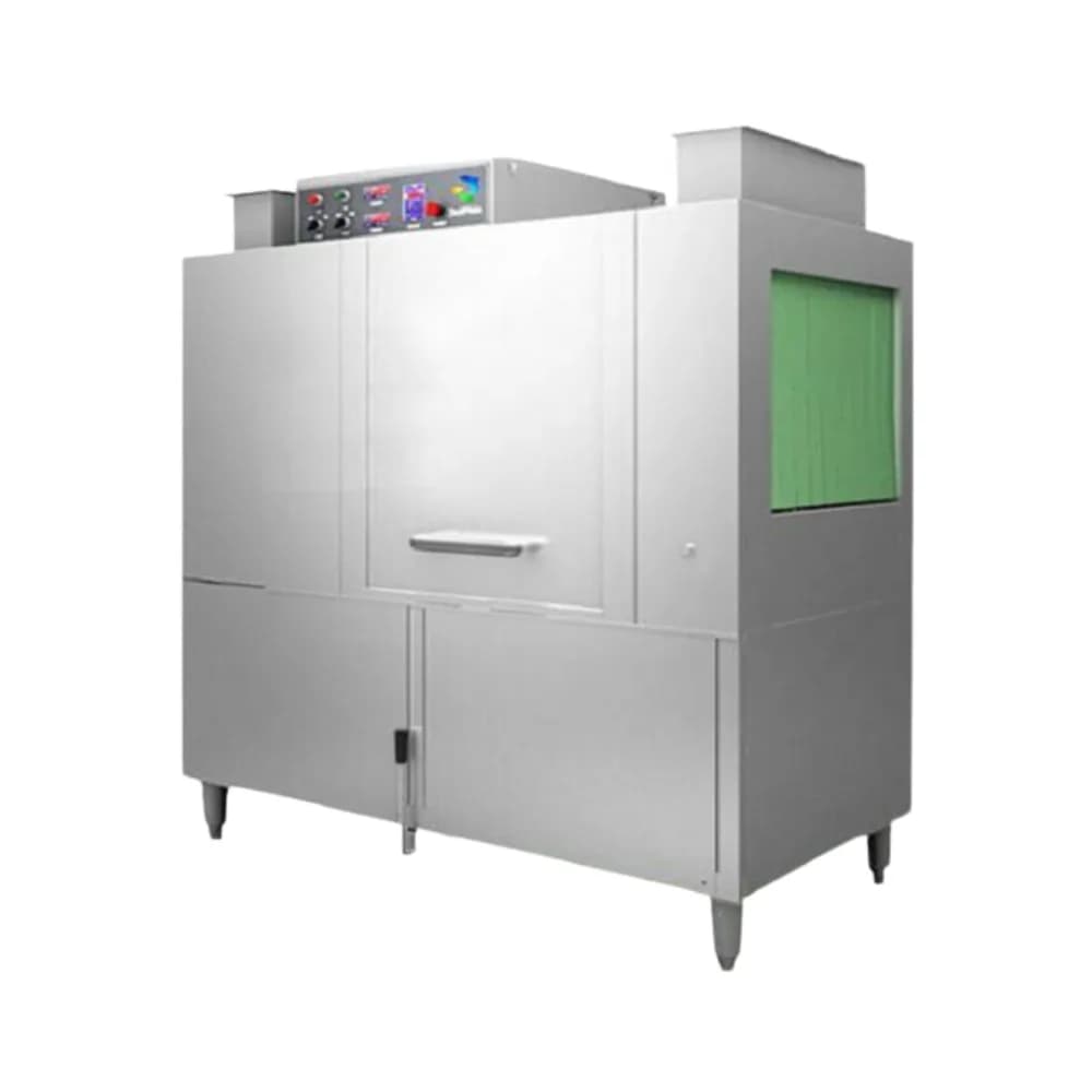 Máy rửa bát băng chuyền Dolphin DRC-1E công suất 125 rack/giờ