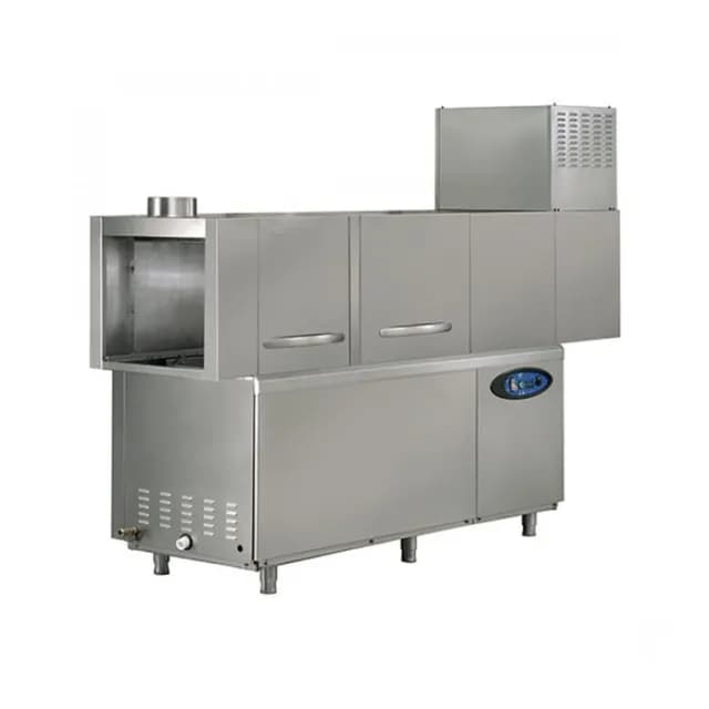 Máy rửa bát băng chuyền Ozti OBK 1500 công suất 1650 chiếc/giờ