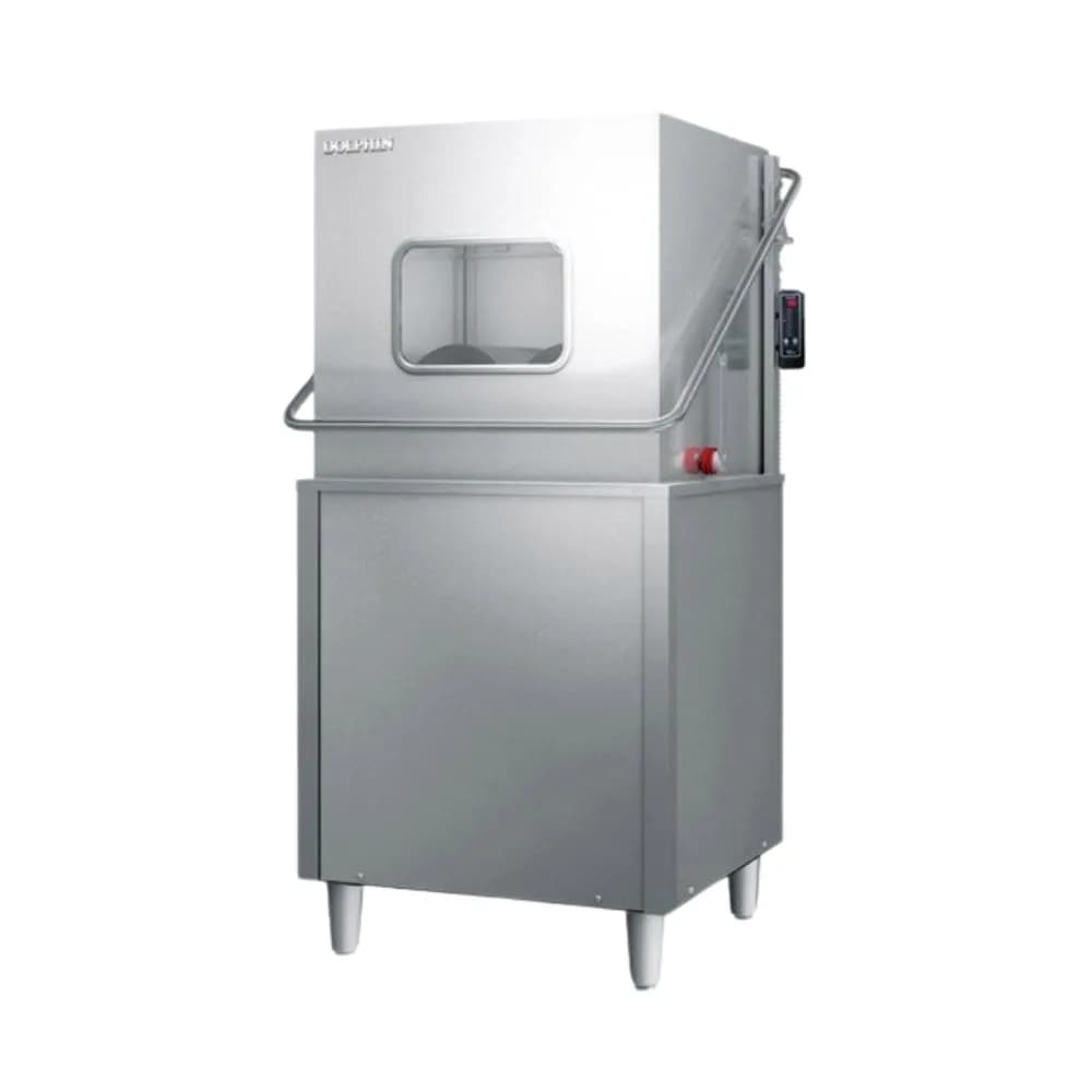 Máy rửa chén bát công nghiệp Dolphin DW-3280S công suất 60 racks/giờ