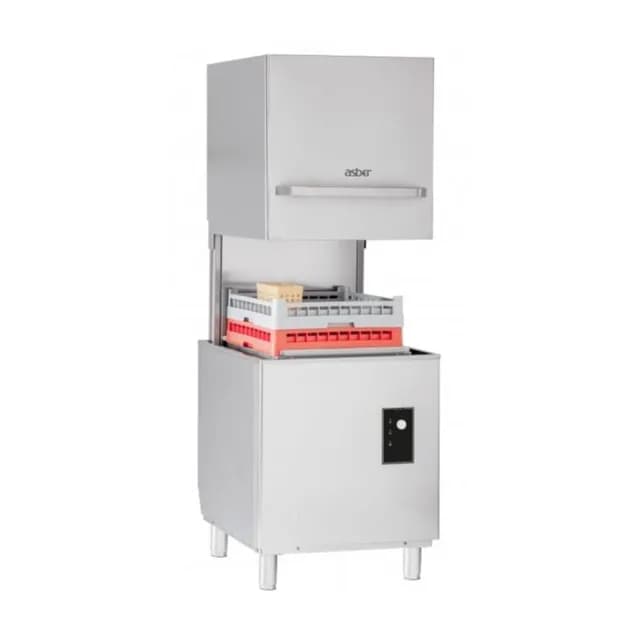 Máy rửa chén công nghiệp Asber GE-H510 DD công suất 1380 đĩa/giờ