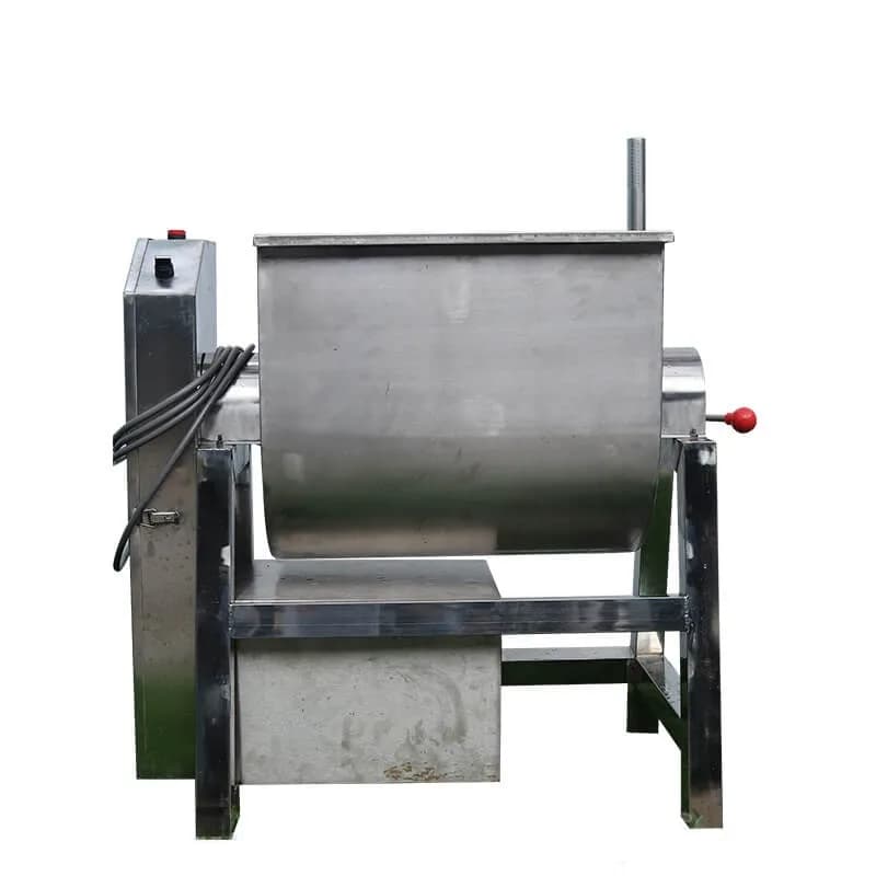 Máy trộn bột nằm ngang 10kg năng suất 10kg mẻ điện 220V
