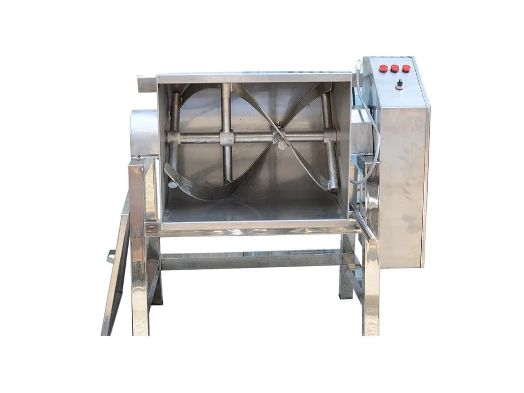 Máy trộn thực phẩm nằm ngang TC MTTP50 năng suất 50Kg/mẻ