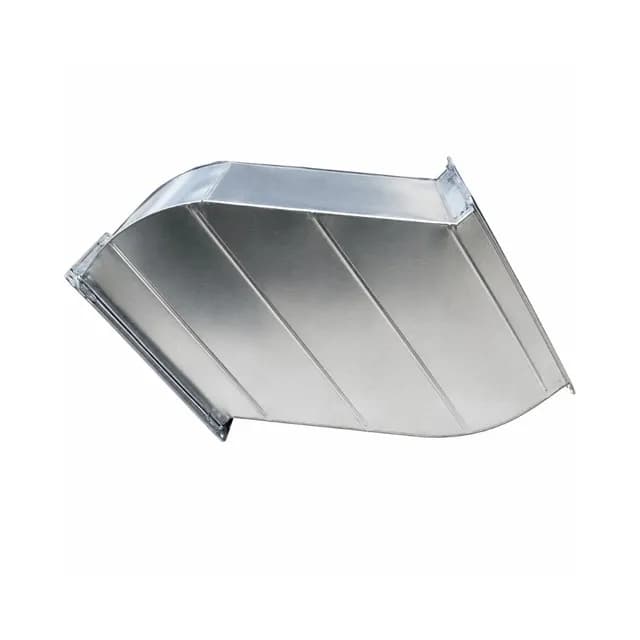 Ống thông gió hình chữ Z VinaPro Inox tôn mạ kẽm dày 0.58mm