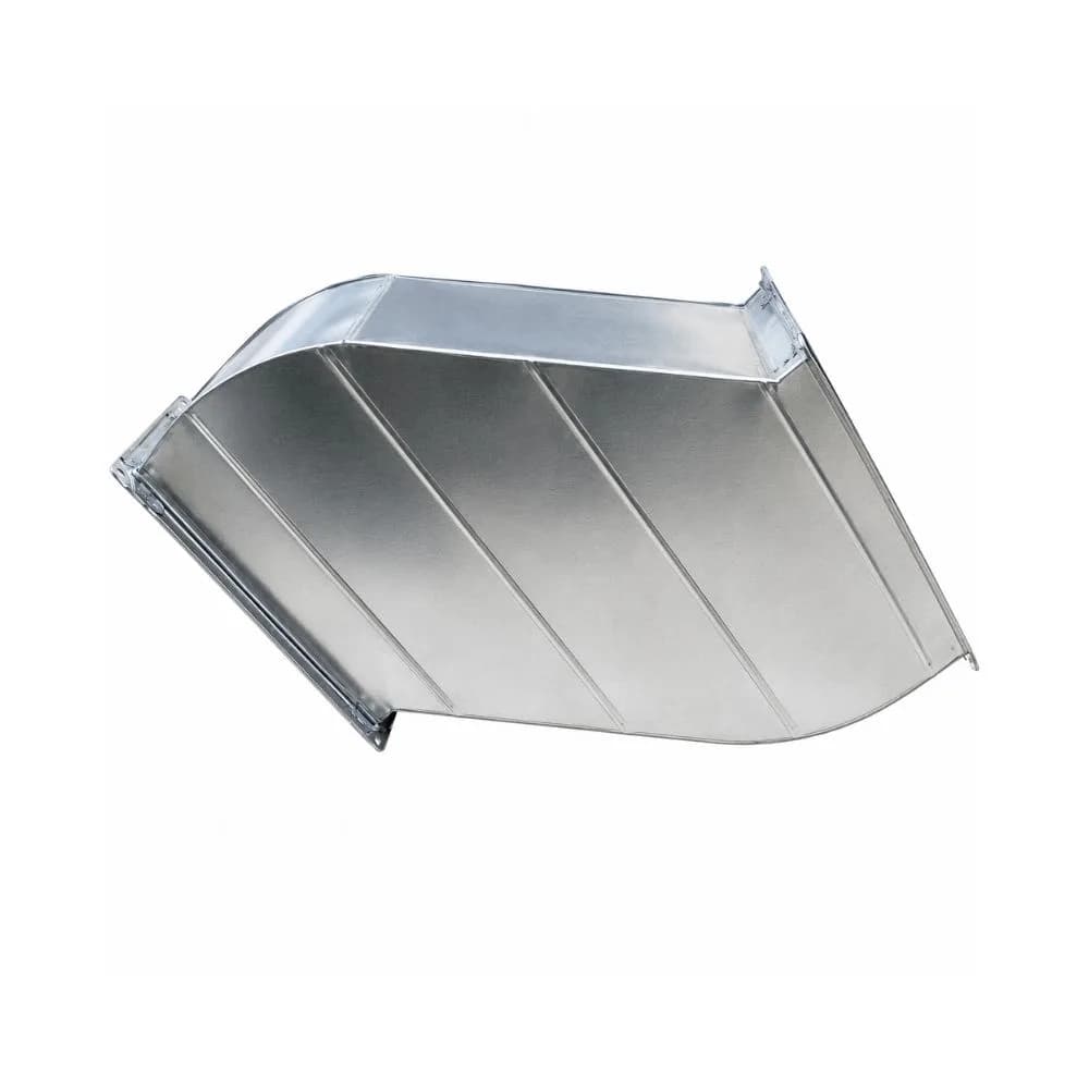 Ống thông gió hình chữ Z VinaPro Inox tôn mạ kẽm dày 0.58mm