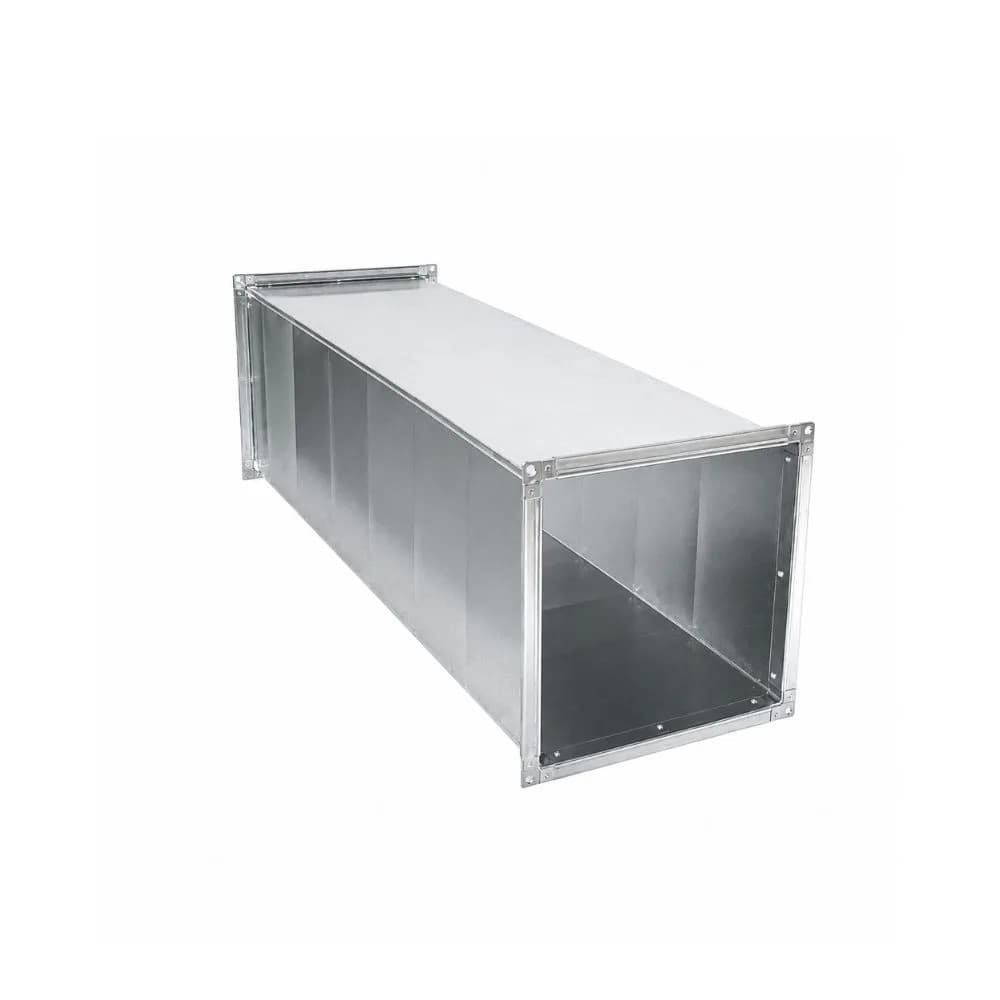 Ống thông gió tôn Hoa Sen mạ kẽm VinaPro Inox 300*300mm dày 0.58mm