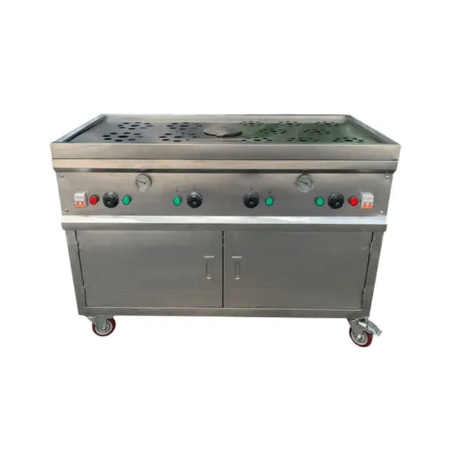 Quầy bếp hấp dimsum VP-QDS12 dung tích 2 buồng 12 lỗ hấp