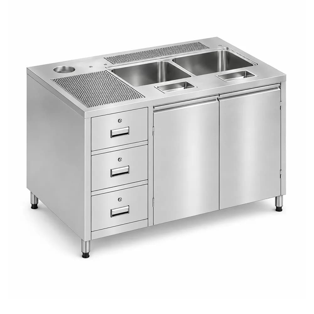 Quầy pha chế inox VP-QPC001