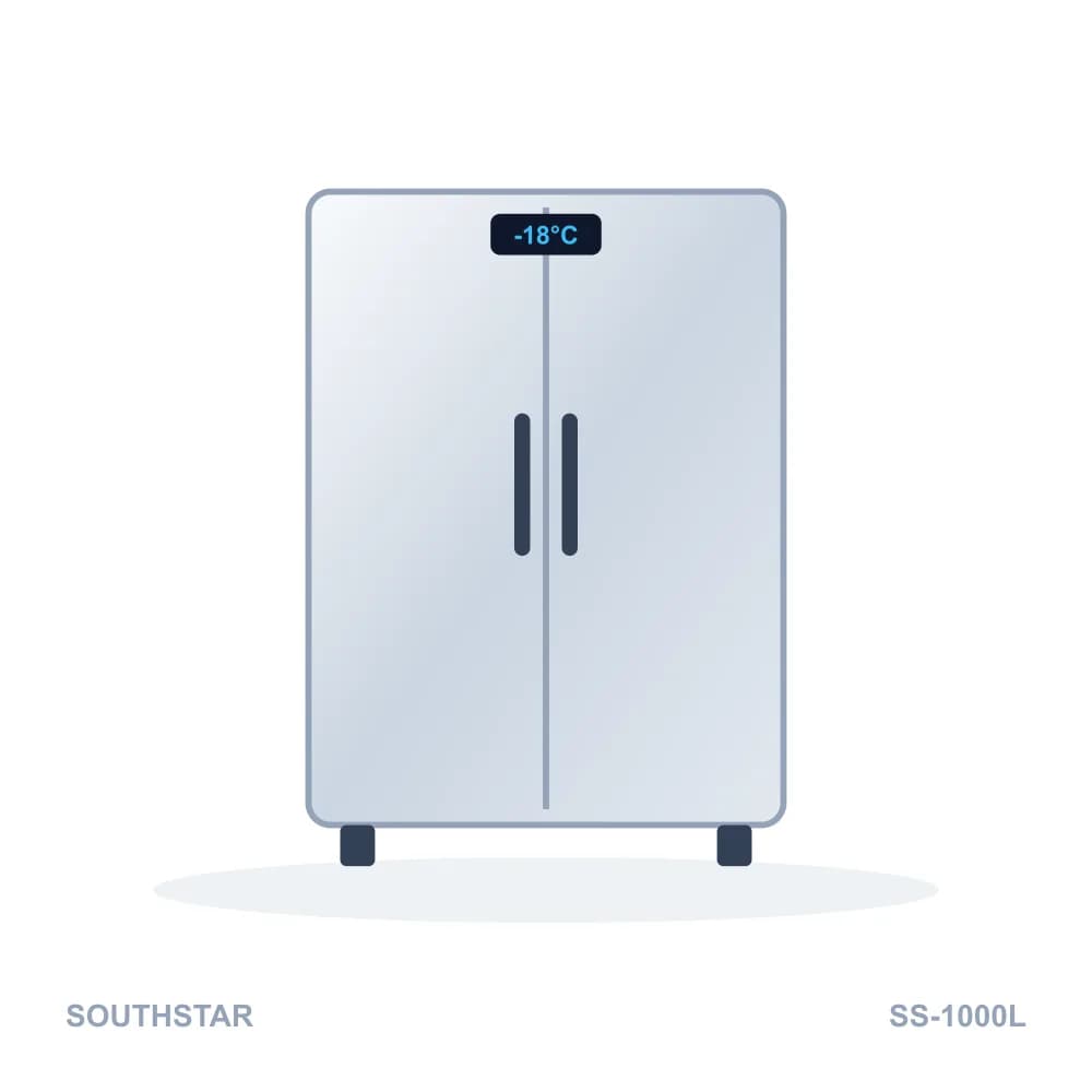 Tủ mát trưng bày đồ uống 2 cánh kính Southstar