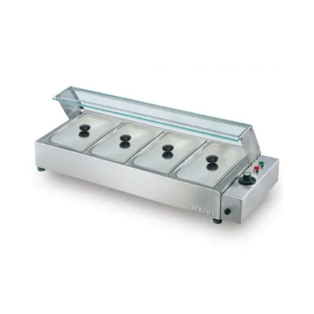 Thiết bị giữ nóng thực phẩm Berjaya BMC 4WC 4 khay 1000W