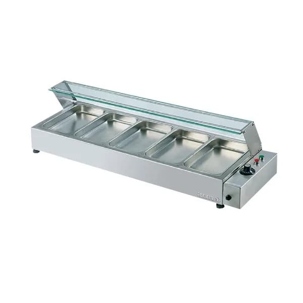 Thiết bị giữ nóng thực phẩm Berjaya BMC5 5 khay công suất 1200W