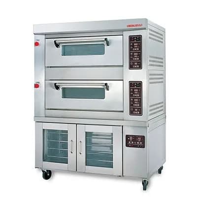 Thiết bị nướng bánh Berjaya BJY-2B+8PF-G dung tích 8 khay ủ bột