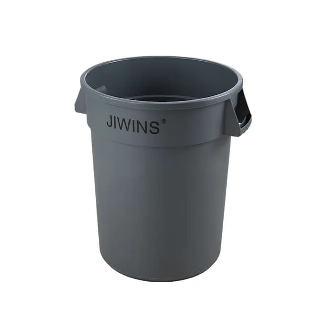 Thùng rác có nắp Jiwins JW-CR76E + JW-CRC2P dung tích 76 lít
