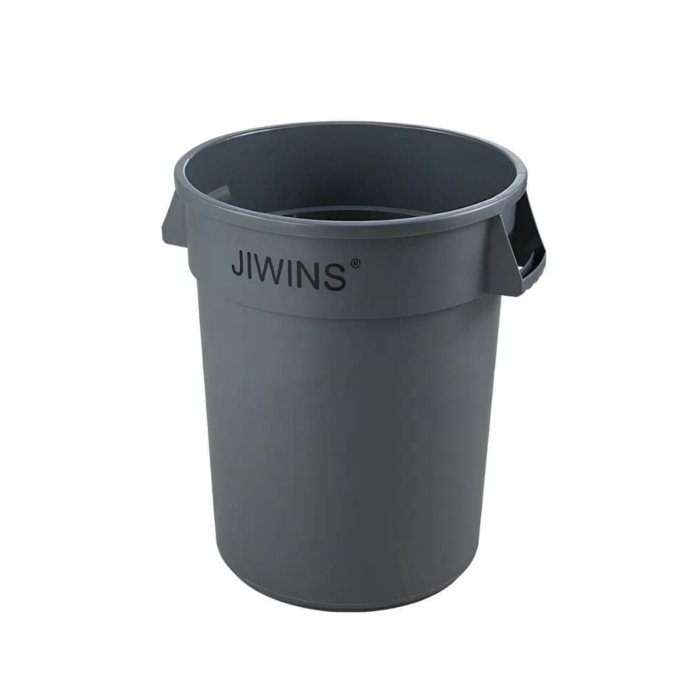 Thùng rác có nắp Jiwins JW-CR76E + JW-CRC2P dung tích 76 lít
