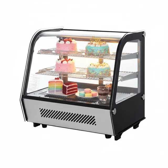 Tủ bánh kem Berjaya BJY-DC-120L dung tích 120L để bàn