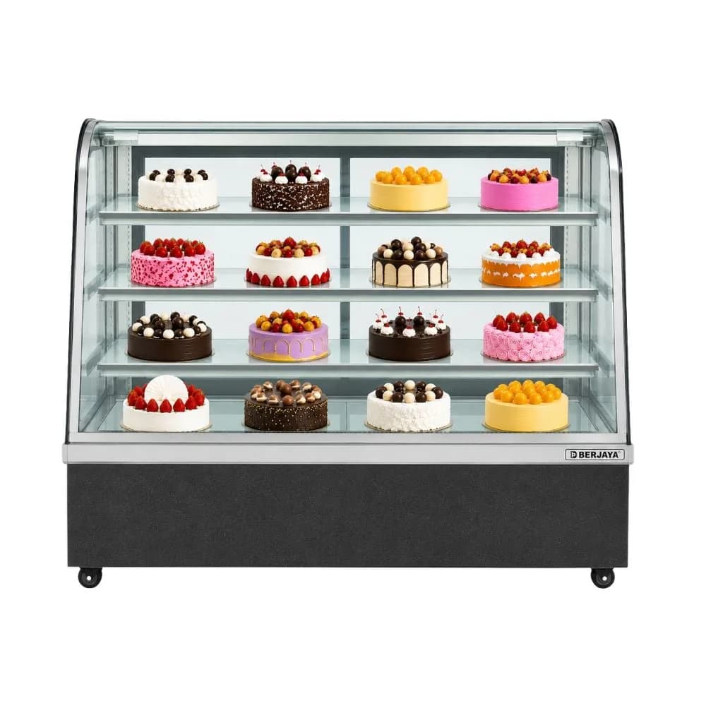 Tủ bánh kem Berjaya CCS18SB13-3FB 3 tầng dung tích 770,9 lít kính cong