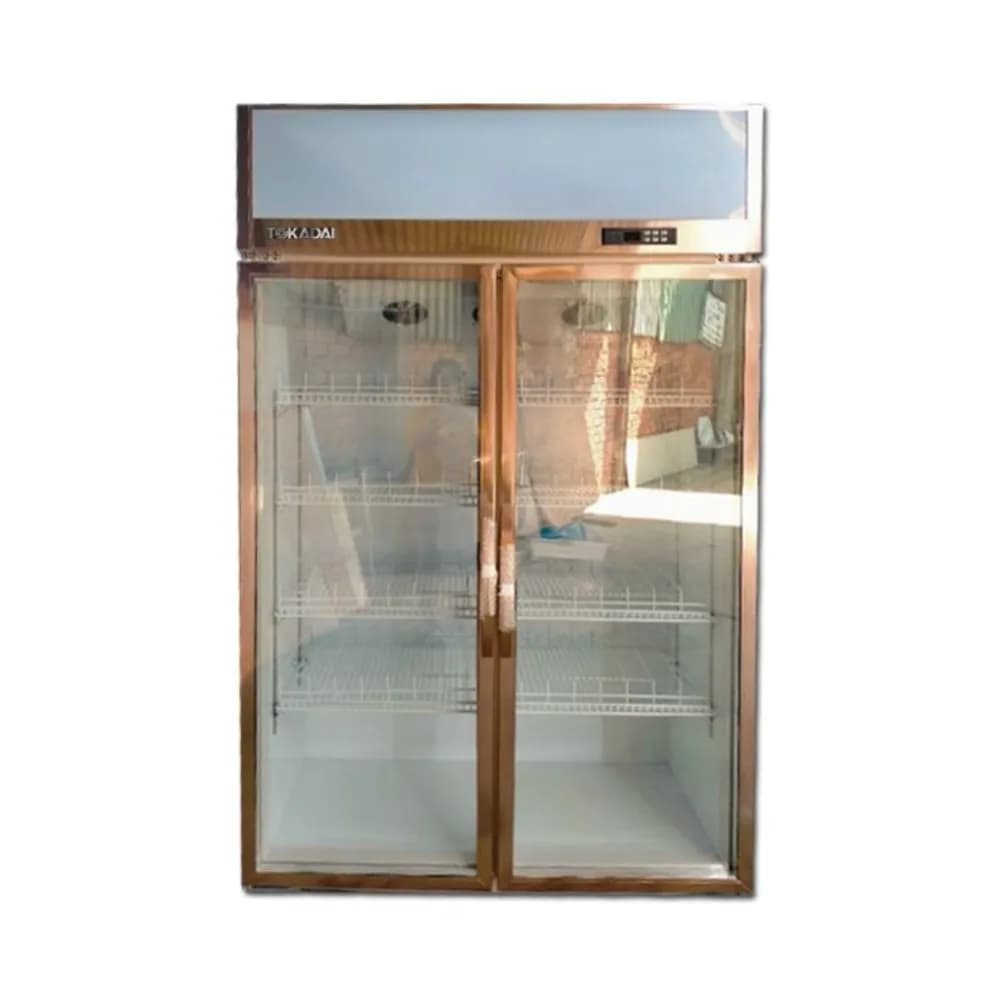 Tủ đông 2 cánh kính Tokadai dung tích 1076 lít