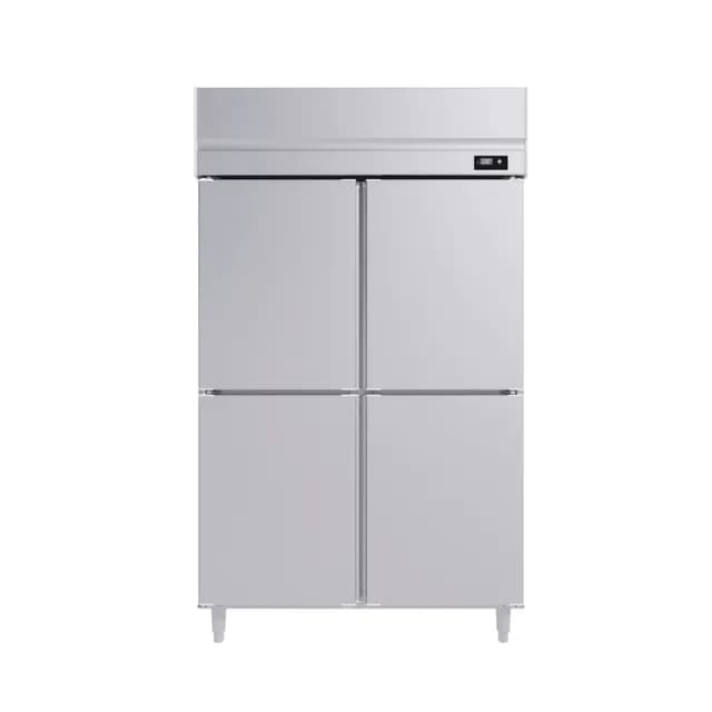 Tủ đông 4 cánh inox DDQ.4I1100 dung tích 1100 lít quạt gió