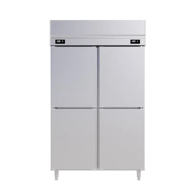 Tủ đông mát 4 cánh inox DMDQ.4I1100 dung tích 1100 lít