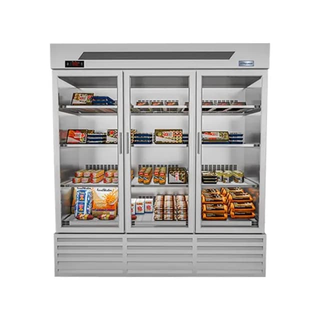 Tủ đông trưng bày 3 cánh kính DDQ.3K1750 dung tích 1750 lít