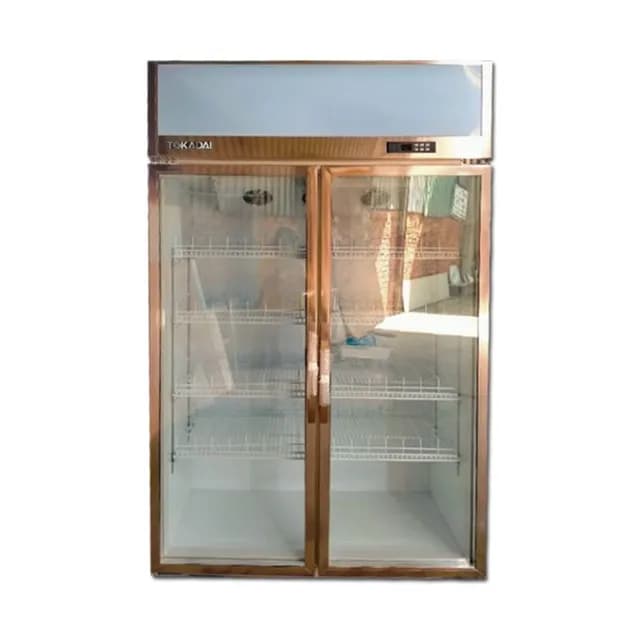 Tủ mát 2 cánh kính Tokadai TKD-LFG2 dung tích 1200 lít