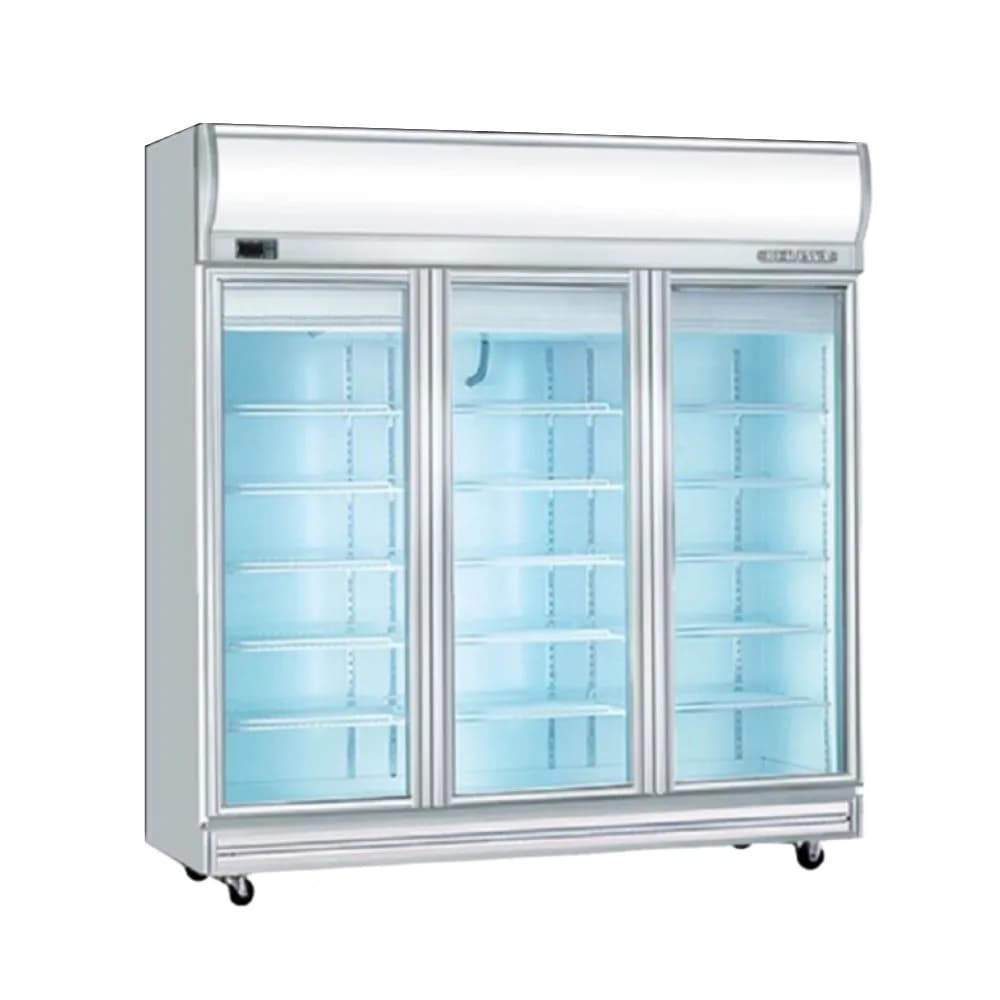 Tủ mát 3 cánh kính Berjaya 3D/DC-SM dung tích 1507 lít