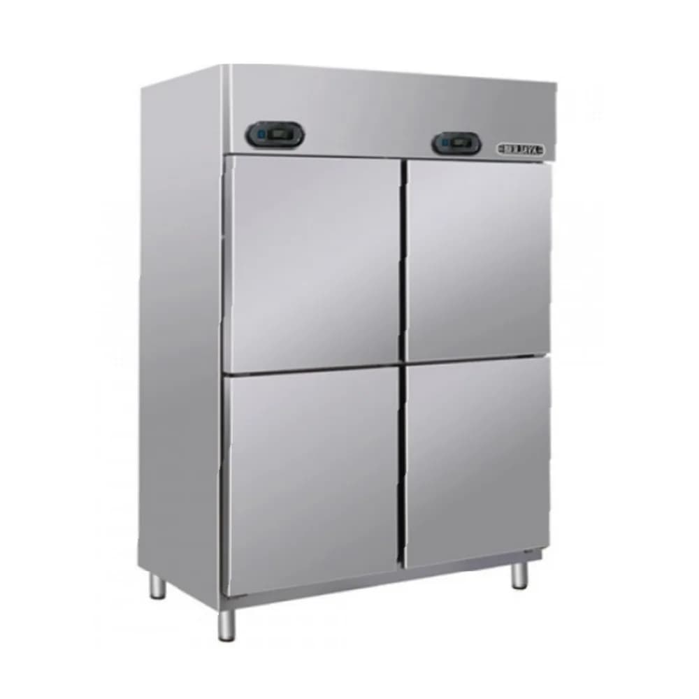 Tủ nửa đông nửa mát 4 cánh INOX BERJAYA BSDU2F2C/Z