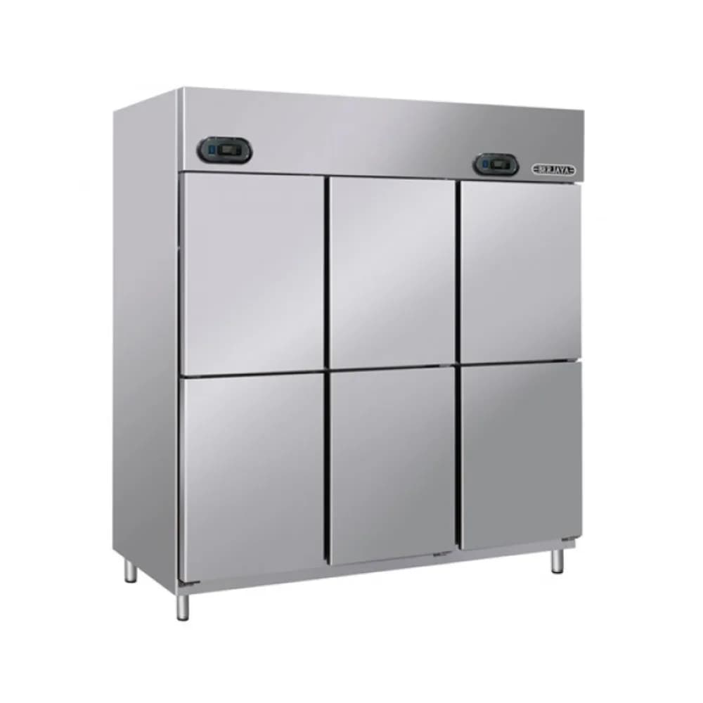 Tủ nửa đông nửa mát 6 cánh BERJAYA BS DU4C2F/Z