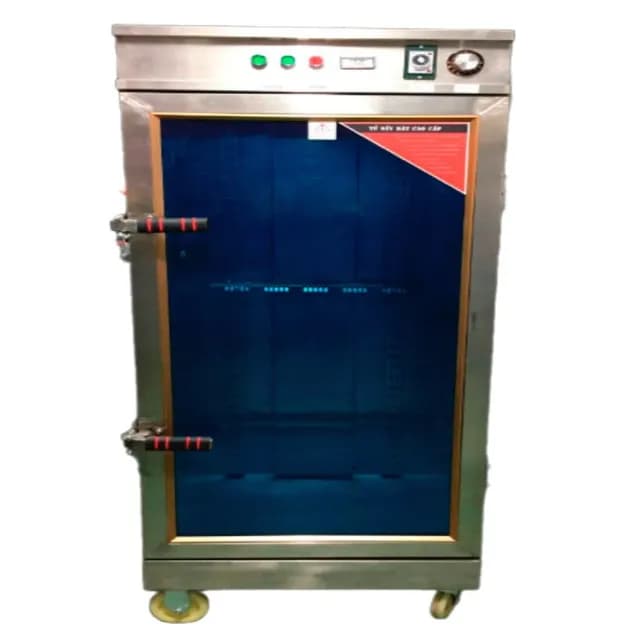 Tủ sấy bát 1 cánh kính 2 lớp inox TC - TSB1CK dung tích 700 lít