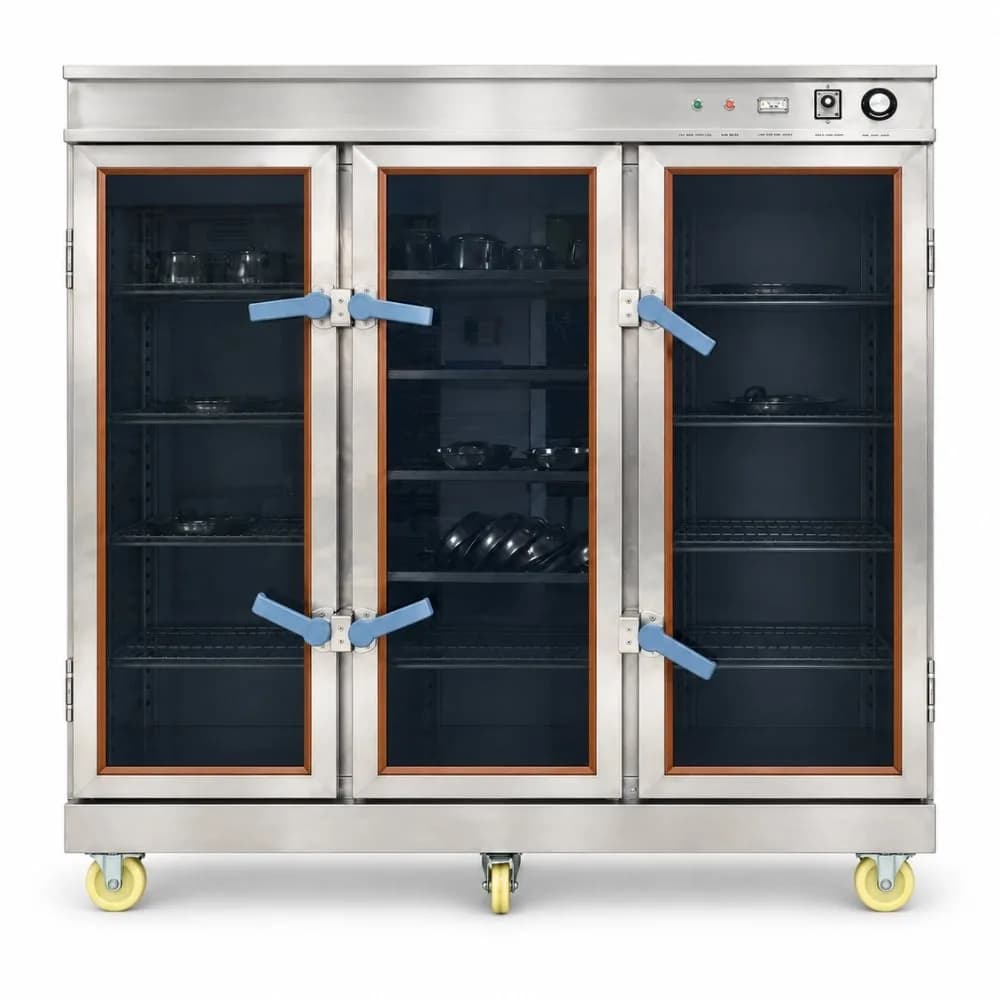Tủ sấy bát 3 cánh VinaPro Inox VP-TS03 dung tích 1800L