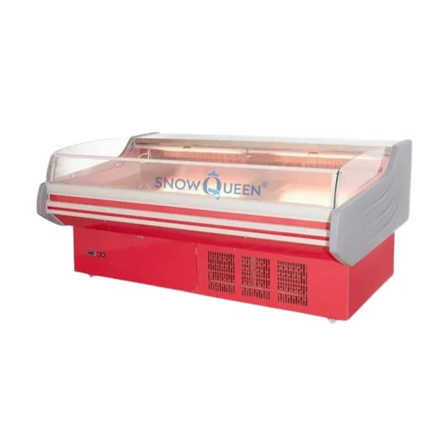 Tủ thịt cá dạng hở có rèm kéo Snow Queen SNQ-20B dung tích 160 lít