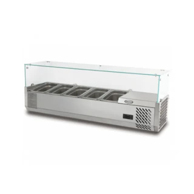 Tủ trưng bày salad Berjaya BJY-SALAD1200 dài 1200mm 5 khay