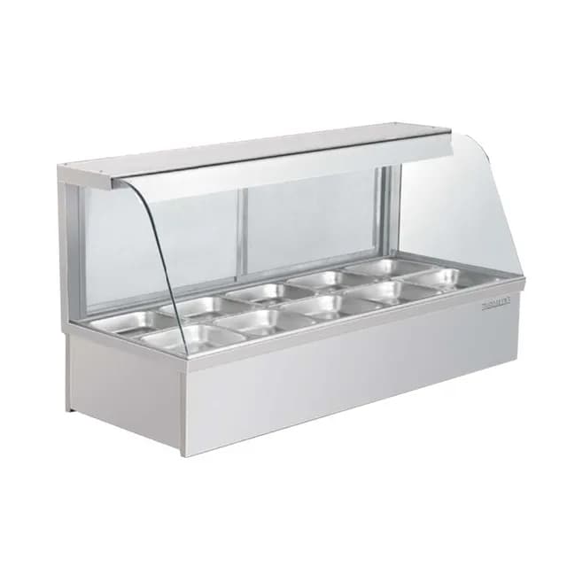 Tủ trưng bày thức ăn Berjaya HFD25-65 công suất 3000W 10 khay