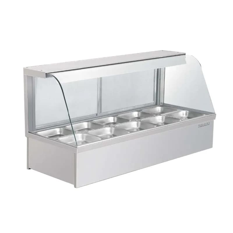 Tủ trưng bày thức ăn Berjaya HFD25-65 công suất 3000W 10 khay