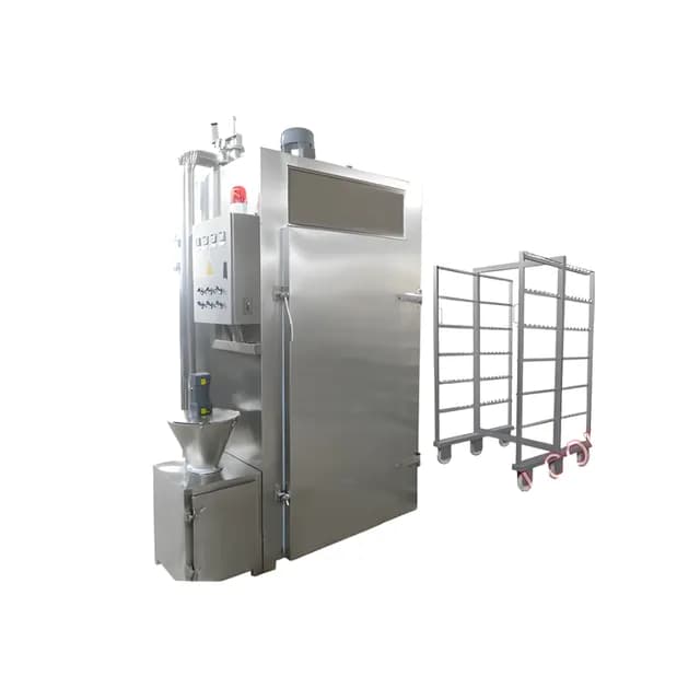 Tủ xông khói xúc xích HGYX-250 dung tích 250kg mẻ công suất 24.5kW