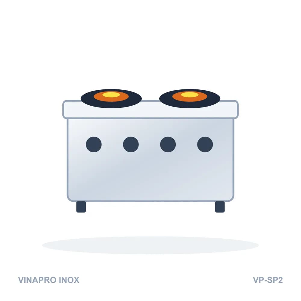 Bếp hầm đôi VinaPro