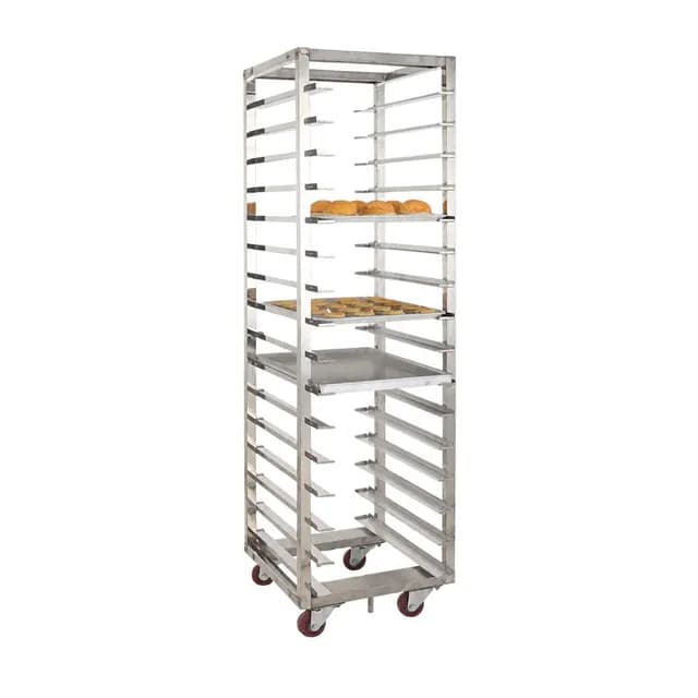 Xe đẩy khay bánh 16 tầng VinaPro Inox VP-XDK16B inox cao cấp
