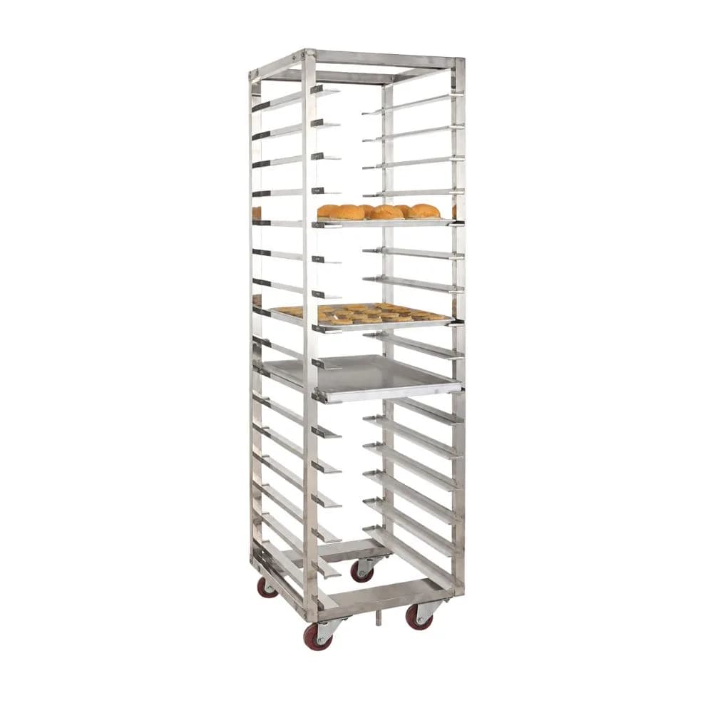 Xe đẩy khay bánh 16 tầng VinaPro Inox VP-XDK16B inox cao cấp