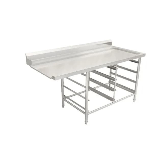Bàn bát sạch có ray trượt rack VinaPro Inox VP-B2S05RT 1500x900x970mm