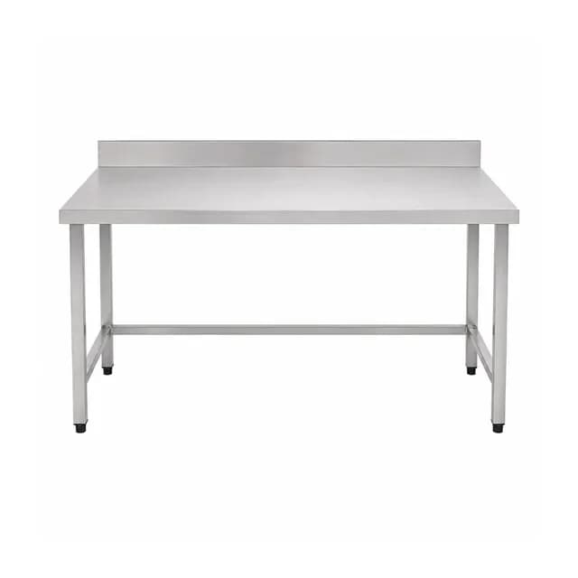 Bàn bếp inox có thành sau VinaPro Inox VP-BB01T kích thước 1800x750x850/100 mm