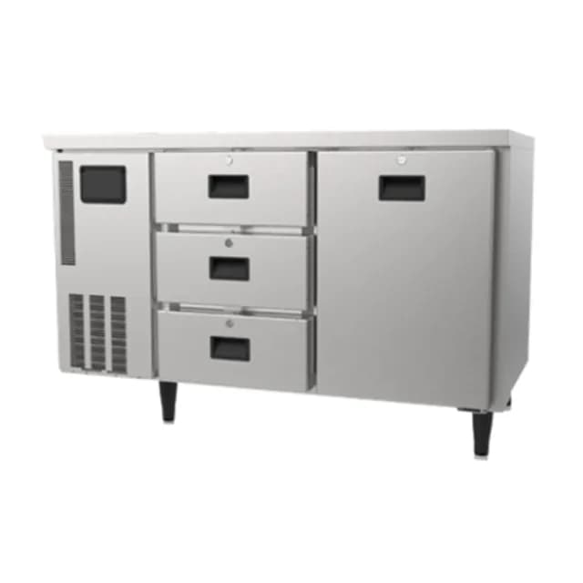Bàn mát một cửa ba ngăn kéo Hoshizaki RTDW137MS4-D3 305 lít