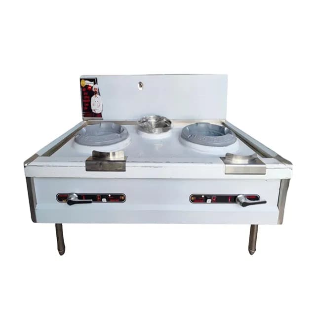 Bếp Á 2 họng gang 1m8x900 có quạt thổi Hàng Việt Nam