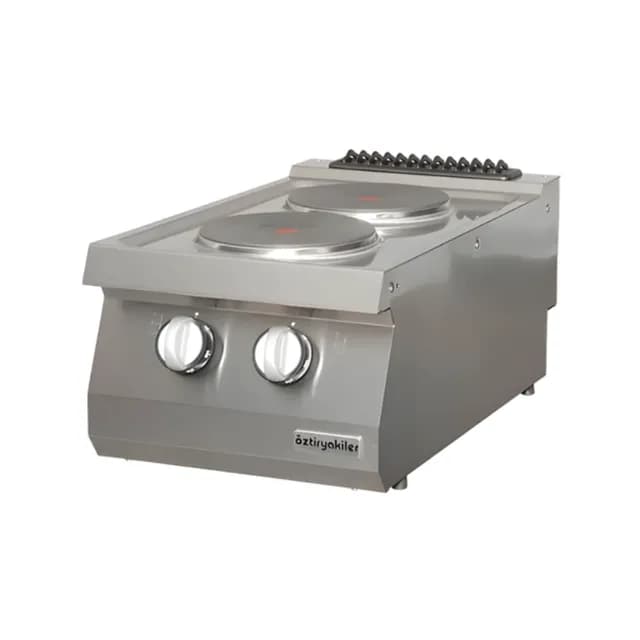 Bếp Âu 2 họng dùng điện Ozti OSOE 4070 công suất 5.2 KW