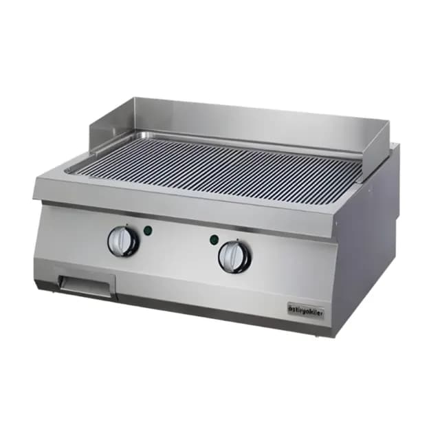 Bếp chiên nhám đôi dùng điện Ozti OGE 8070 N 2 họng 9KW