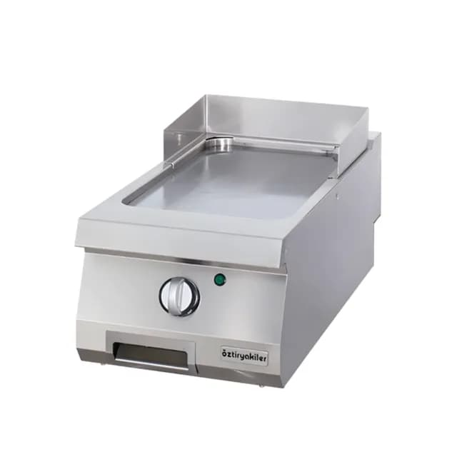 Bếp chiên phẳng 1 họng Ozti OGE 4070 C công suất 4.5 KW mặt crom