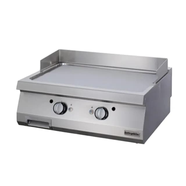 Bếp chiên phẳng 2 họng Ozti OGG 8070-2 dùng gas công suất 14KW