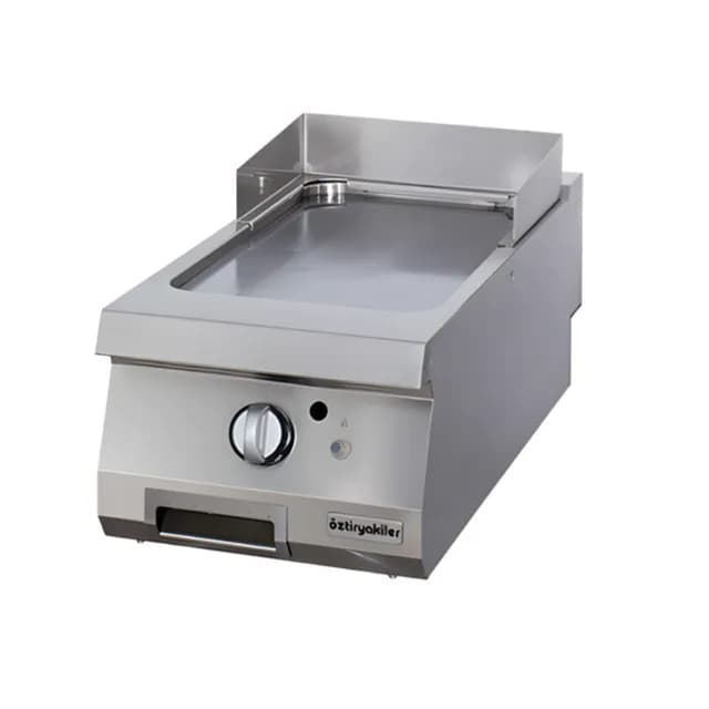 Bếp chiên phẳng đơn dùng gas Ozti OGG 4070 mặt thép Carbon 400mm