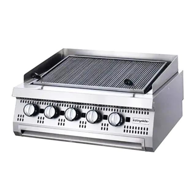 Bếp nướng than nhân tạo đôi dùng gas Ozti ODG 8070 E công suất 14kW