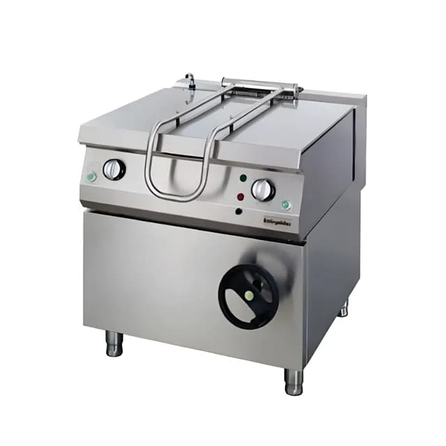 Chảo nghiêng tay quay dùng điện Ozti OTE 100 công suất 12kW