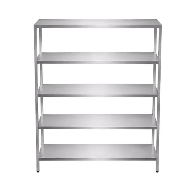Kệ bếp inox 5 tầng giá phẳng VinaPro Inox VP-KBP05 1000mm